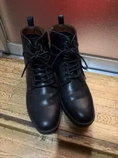 レプシィム* サイドジップ　ショートブーツ 黒ブラック Mサイズ　　おまけ付き