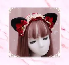 セール中❗️カチューシャ　ネコ耳カチューシャ　コスプレ　ヘッドドレス　仮装　衣装