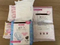 【新品・未使用】破水セット　お産用パッド　母乳パッド　生理用ショーツ　dacco