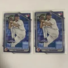 topps 1st bowman TREY YESAVAGE 2枚