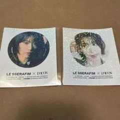 LE SSERAFIM サクラ Dicon ポプスト 購入特典 ステッカー