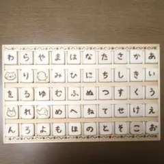 木のぬくもり*ひらがなの学習