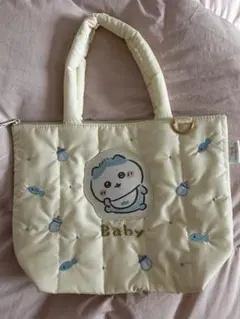ちいかわbaby ハチワレ キルティングトートバッグ