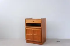 フランスアンティーク木製ファイリングキャビネット/オフィス整理棚(93
