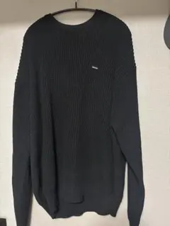 Supreme ワッフルニット セーター ブラック Lサイズ - メルカリ