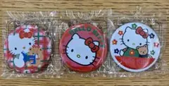 サンリオ ハローキティ　　缶バッジ　3個セット