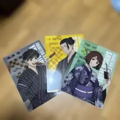 呪術廻戦 イラスト付き下敷き 3点セットＢ5