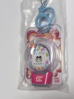 たまごっちカスタムキーリング　エンたま　ビーズほわいと