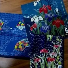 藍染 ハンカチ 三枚セット