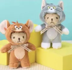 早い者勝ち！タリーズコーヒー ベアフル トムとジェリー セット　マスコット