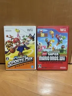 Wii マリオスポーツミックス&ニュー・スーパーマリオブラザーズ