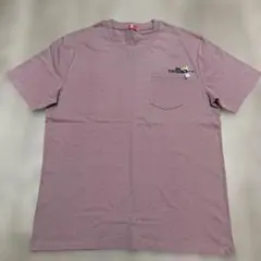 ギター刺繍メンズ半袖Tシャツ ポケット付のサムネイル