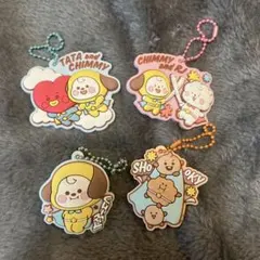 BT21 キーホルダー ラバーマスコット チミー シューキー タタ RJ BTS