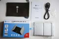 iClever Bluetooth キーボード 折りたたみ式 IC-BK03