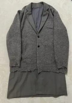 アンダーカバー　ニットレイヤードコート 新品 定価20万円 アンダーカバー 21aw 秋冬 5way レイヤード