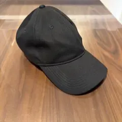 無印良品　ＵＶカットコットンツイルキャップ黒のサムネイル