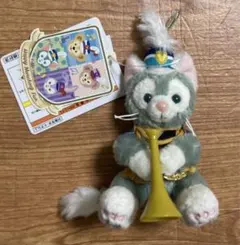 ぬいぐるみバッジ ジェラトーニ ハッピーマーチングファン 35周年 2018