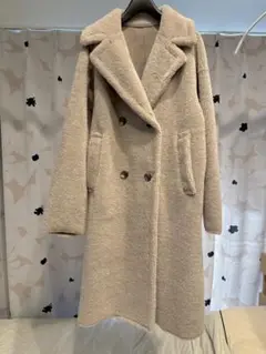 ROPE(ロペ)/フェイクムートン/テディベアコート38サイズ