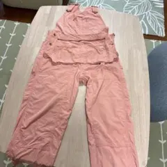 オレンジピンク　Lee オーバーオール