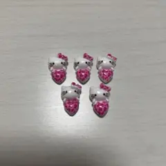 ハローキティ ネイルパーツ 5個セット