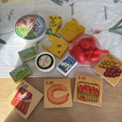 Erzi 木製乳製品セット