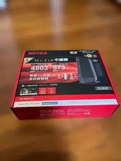 BUFFALO WEX-5400AX6 Wi-Fi 6 中継機のサムネイル