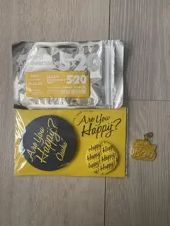 嵐　チャーム　ストラップ　缶バッジ　黄色　二宮和也