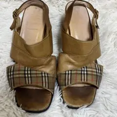 バーバリー　Burberrys サンダル　ノバチェック　23 1/2のサムネイル
