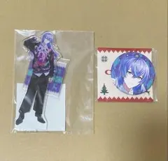 にじさんじ 星導ショウ Christmas Wear アクリルスタンド　缶バッジ