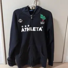 ATHLETA CAFÉ DO BRASIL ジップパーカー 黒 L