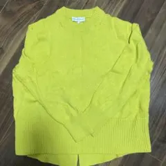 SEASON REASON イエローニット Lサイズ