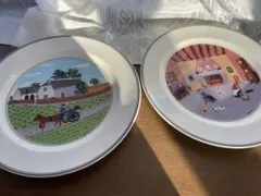 Villeroy&Boch 陶器製プレート 2枚セット
