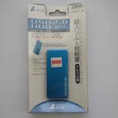 Arvel USB 2.0 HUB 4ポート H427-BLのサムネイル