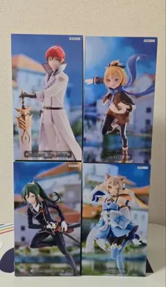 Re:ゼロから始める異世界生活 フィギュア 4種セット