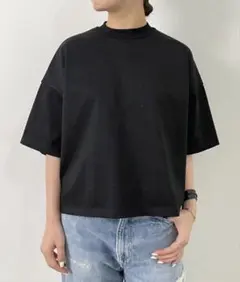 アパルトモン購入 マッキントッシュ 23SS オーバーサイズTシャツ ブラックのサムネイル