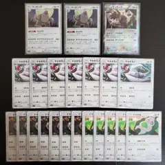 ポケモンカード　ケッキング　ヤルキモノ　ナマケロ　進化ライン　22枚