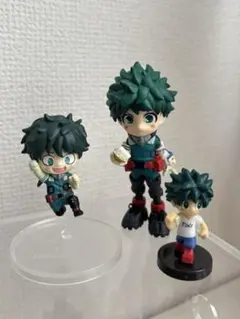 僕のヒーローアカデミア　デク　フィギュア パルバース　チョコエッグ　ぴょんコレ