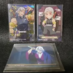 鬼滅の刃　ステンドグラスカード 2　パックver.　レアカード　宇髄天元