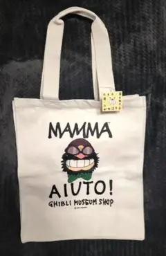 新品】ジブリ美術館 オリジナル トートバッグ ジブリ マンマユート団