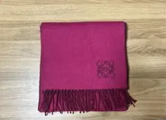 ロエヴェ　バイカラーマフラー LOEWE ロエベ ウール+カシミヤ バイカラー スカーフ マフラー