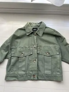 ZARA オリーブグリーン カバーオール EU XS