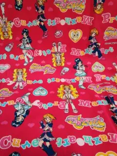 生地　ふたりはプリキュアマックスハート　平成レトロ　100×100㎝