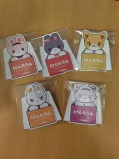 にじたうんにじストア　5周年特典　ダイカットポップスタンド