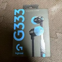 Logicool ゲーミングイヤホン G333 有線イヤホン ブラック 未開封のサムネイル
