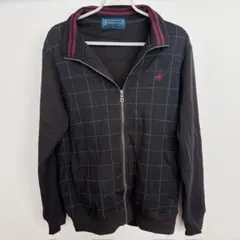 ビバリーヒルズ ポロクラブ 【M】ジップアップセーター POLO おしゃれのサムネイル