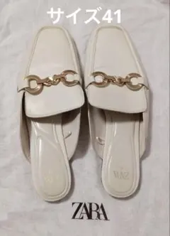 ZARA ザラ サンダル ミュール　サイズ41