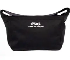 CDG COTTON CANVAS POSTMAN BAG ポストマンバッグ 黒 - メルカリ