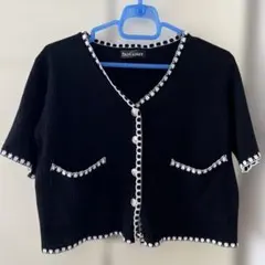 半袖　トップス　黒のサムネイル