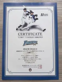 2026年最新】日本ハム 大谷 観戦証明書の人気アイテム - メルカリ