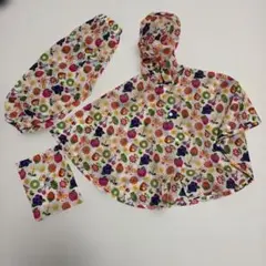 DADWAY 90cm ベビーレインコートセット